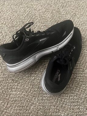 Brooks Ghost 14 Black and Rose Gold Women’s Running Shoes